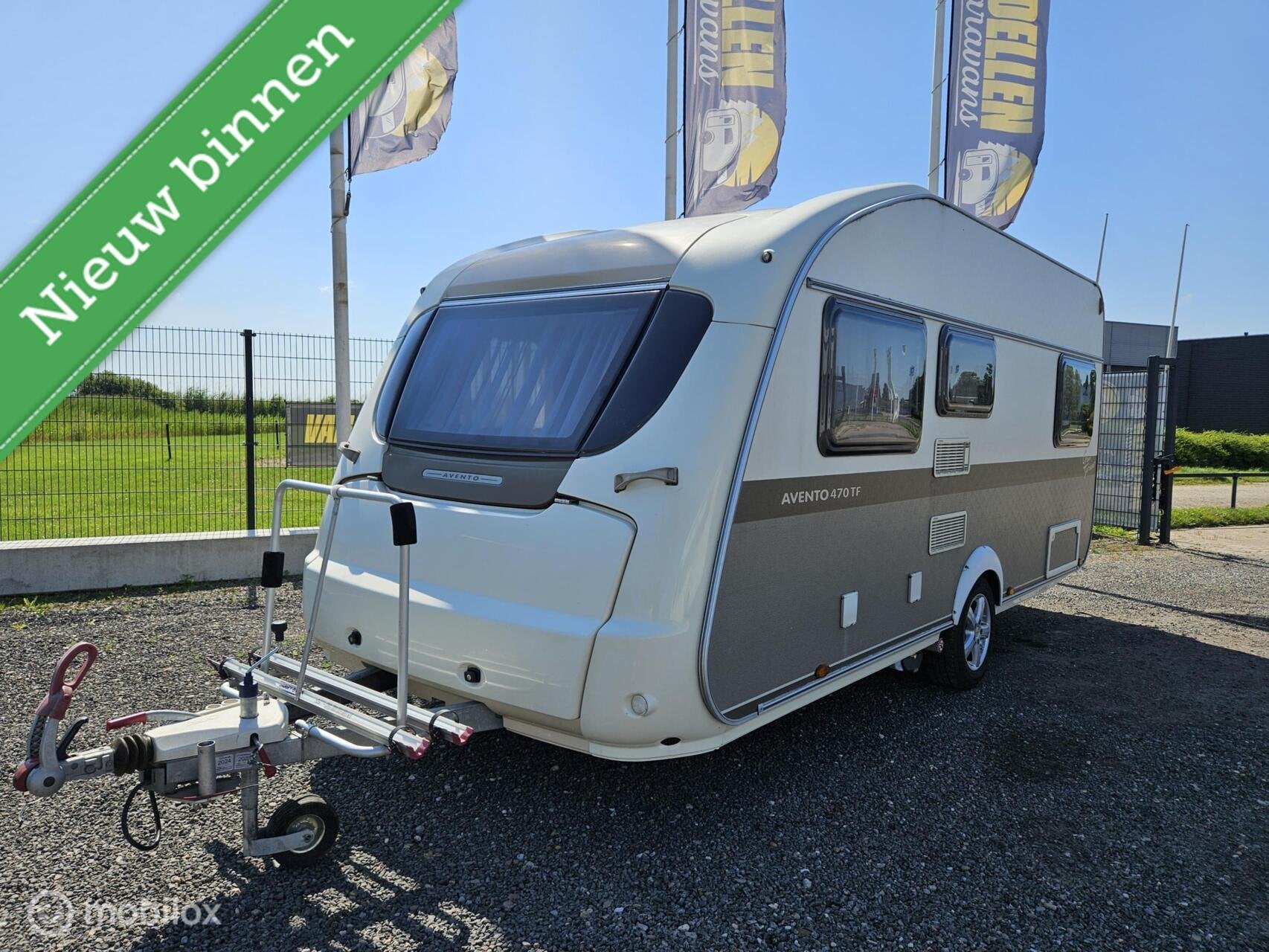 AVENTO GRAN TURISMO 470 TF 2010|FRANSBED|MOVER|VLOERVERWARMI, Schokbreker, Avento, Bedrijf, 6 tot 7 meter