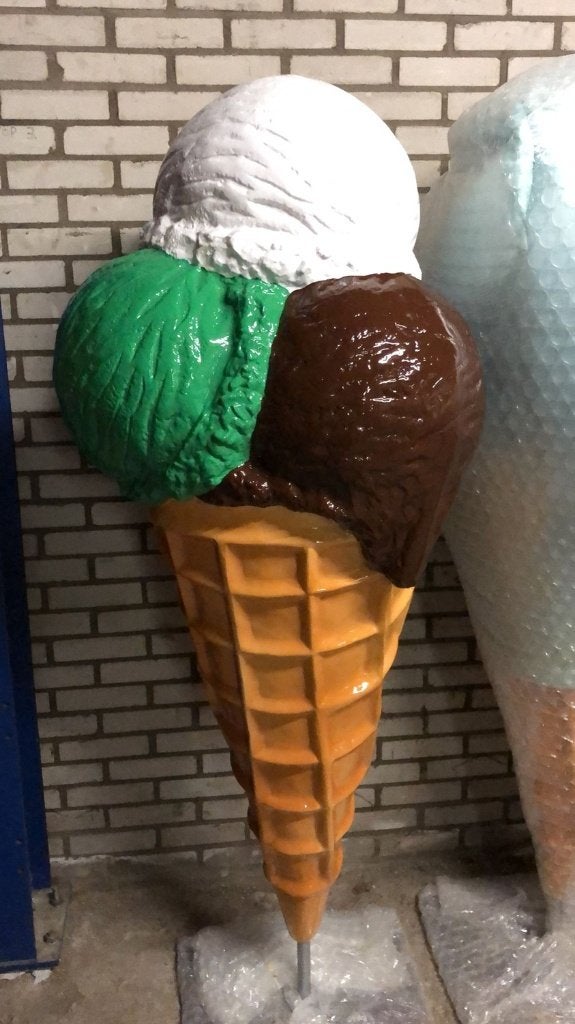 IJsje – Schepijs – VERRIJDBAAR – Hoogte 180 cm Verrijdbaar, Ophalen, HorecaBeelden, Overige typen, Nieuw
