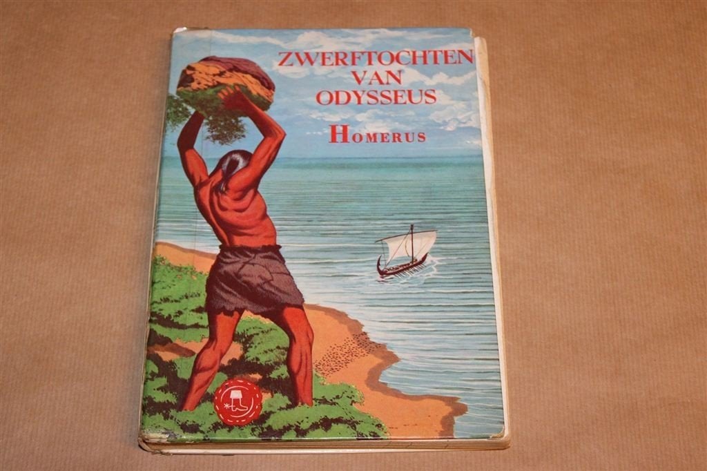 Zwerftochten Odysseus —Gulden Sporen, Vintage Jeugdboek 1955, Boeken, Ophalen of Verzenden, Gelezen