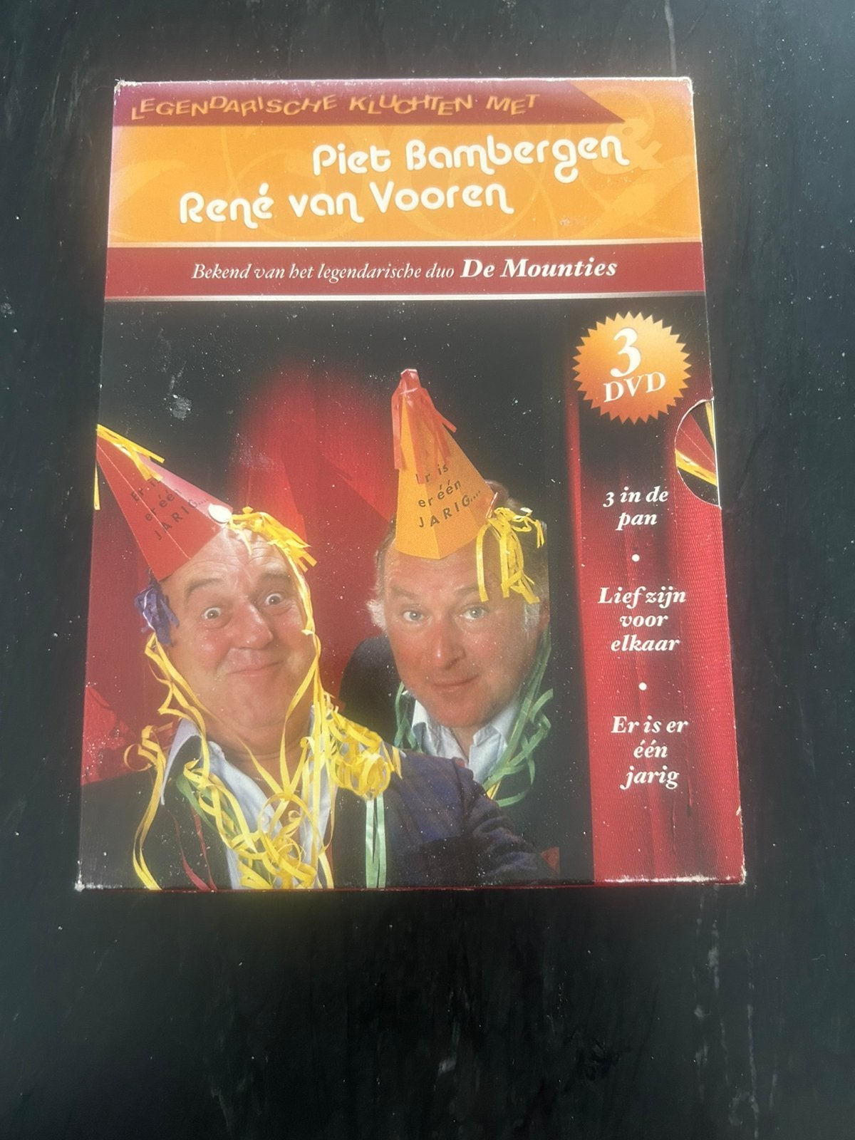 DE MOUNTIES Piet Bambergen & René van Vooren DVD-BOX, Alle leeftijden, Ophalen of Verzenden, Zo goed als nieuw, Tv-programma of Sketches
