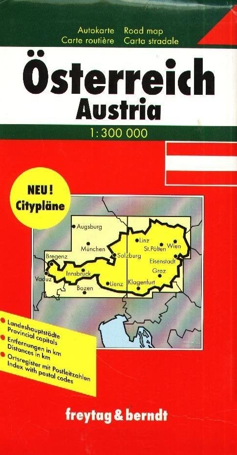 Österreich - Austria - Freytag & Berndt, Gelezen, Verzenden, 2000 tot heden, Europa Overig