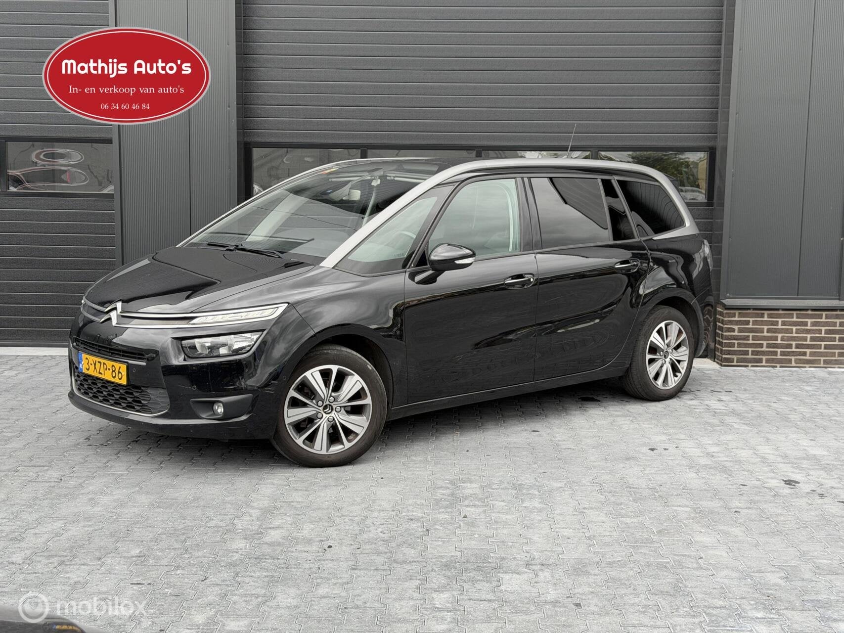 Citroen C4 Grand Picasso 1.6 VTi Intensive 7 persoons!, Auto's, Voorwielaandrijving, Euro 5, 4 cilinders, 7 stoelen