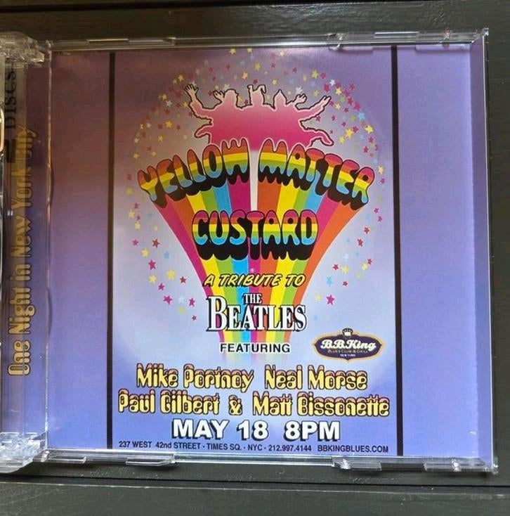 Beatles tribute - Yellow Matter Custard met oa Paul Gilbert, Cd's en Dvd's, Ophalen of Verzenden, Zo goed als nieuw