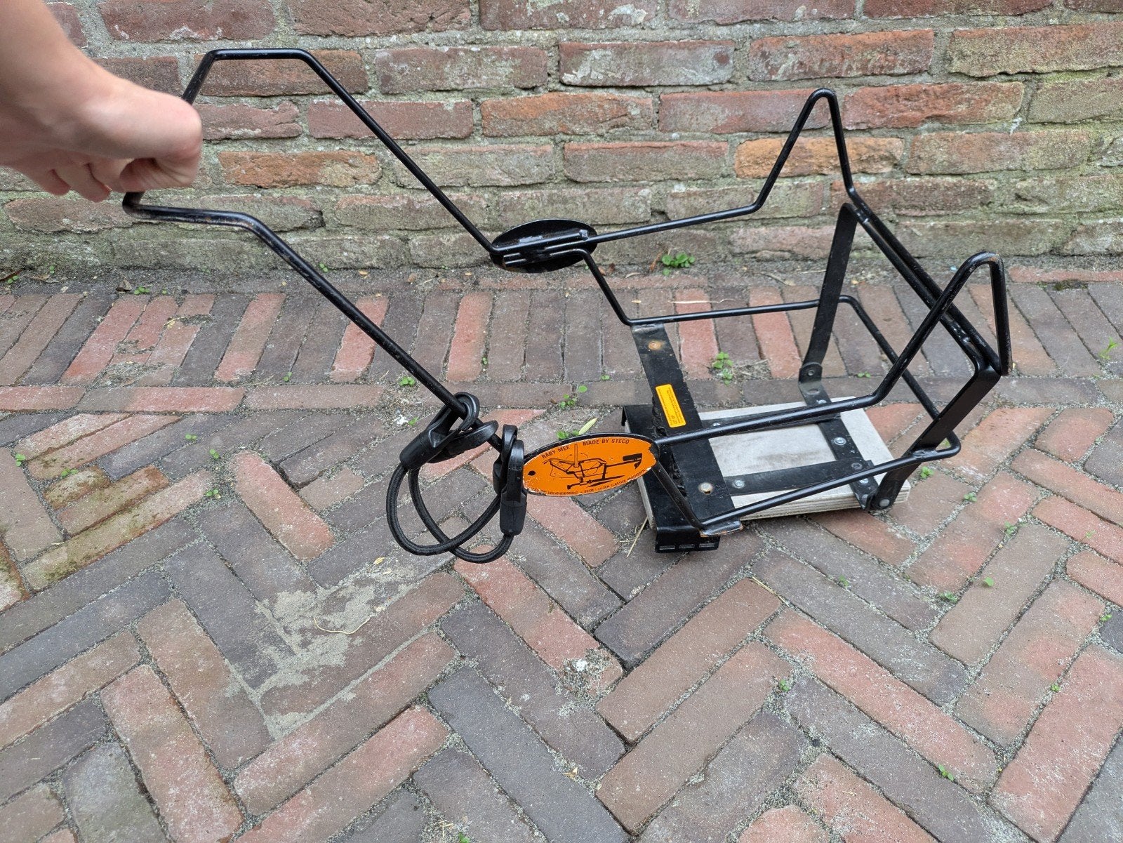 baby mee, maxi cosi houder op de fiets, Ophalen, Gebruikt