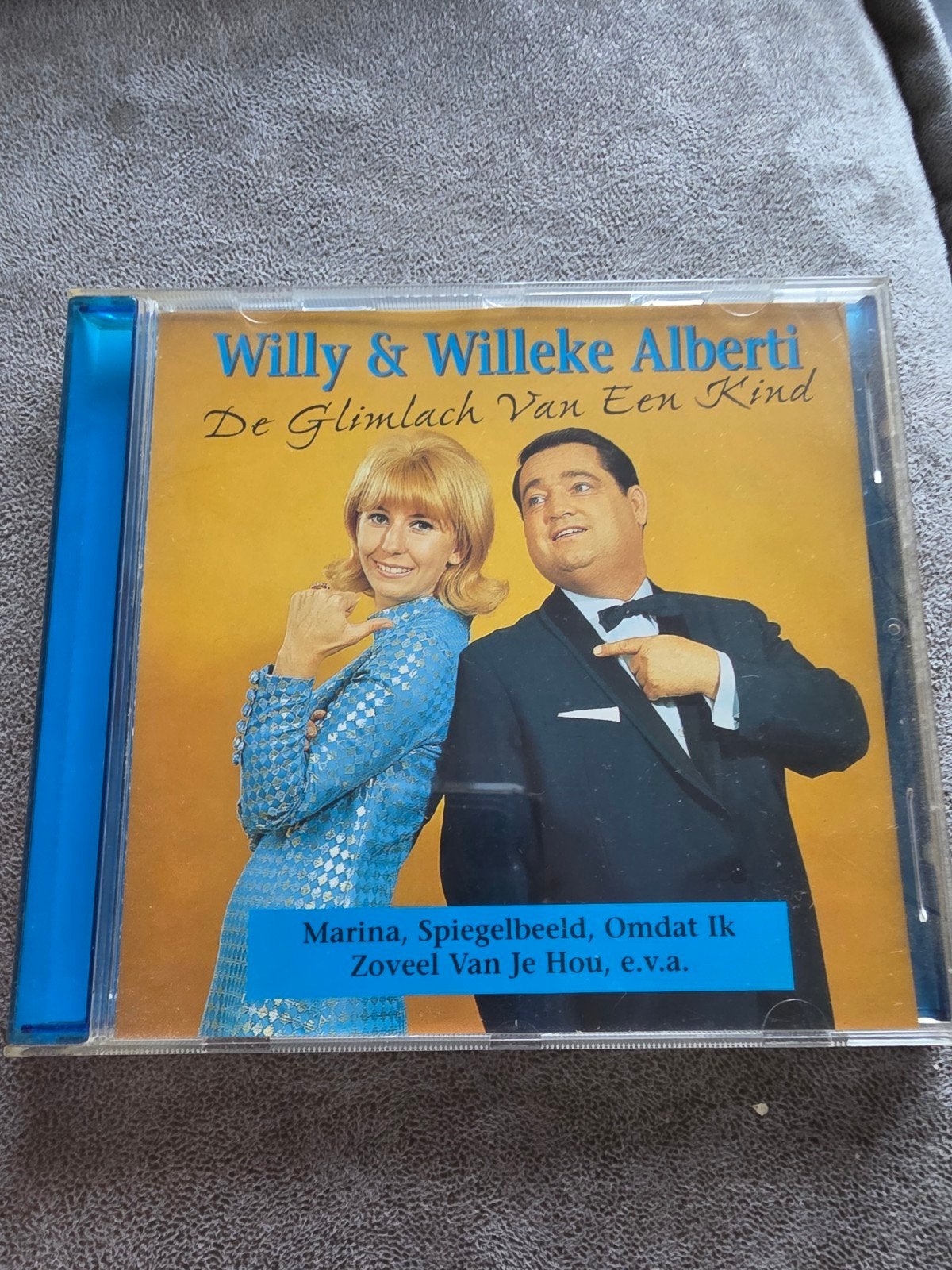 Willy & Willeke Alberti - De Glimlach Van Een Kind CD, Cd's en Dvd's, Gebruikt, Verzamelalbum, Inclusief doosje, Schlager