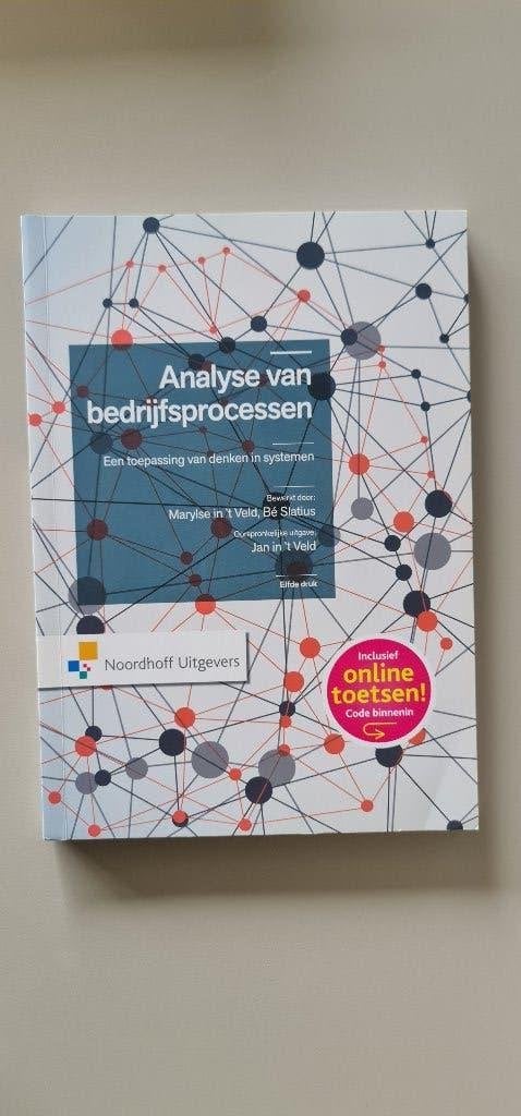 Analyse van bedrijfsprocessen–In 't Veld, Slatius&In 't Veld, Ophalen of Verzenden, Beta, Zo goed als nieuw, HBO