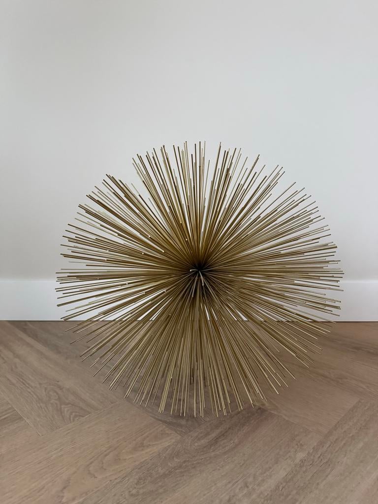 Pols potten prickle XXL Ø45 x H45 cm, Huis en Inrichting, Gebruikt, Ophalen of Verzenden, Goud, Metaal