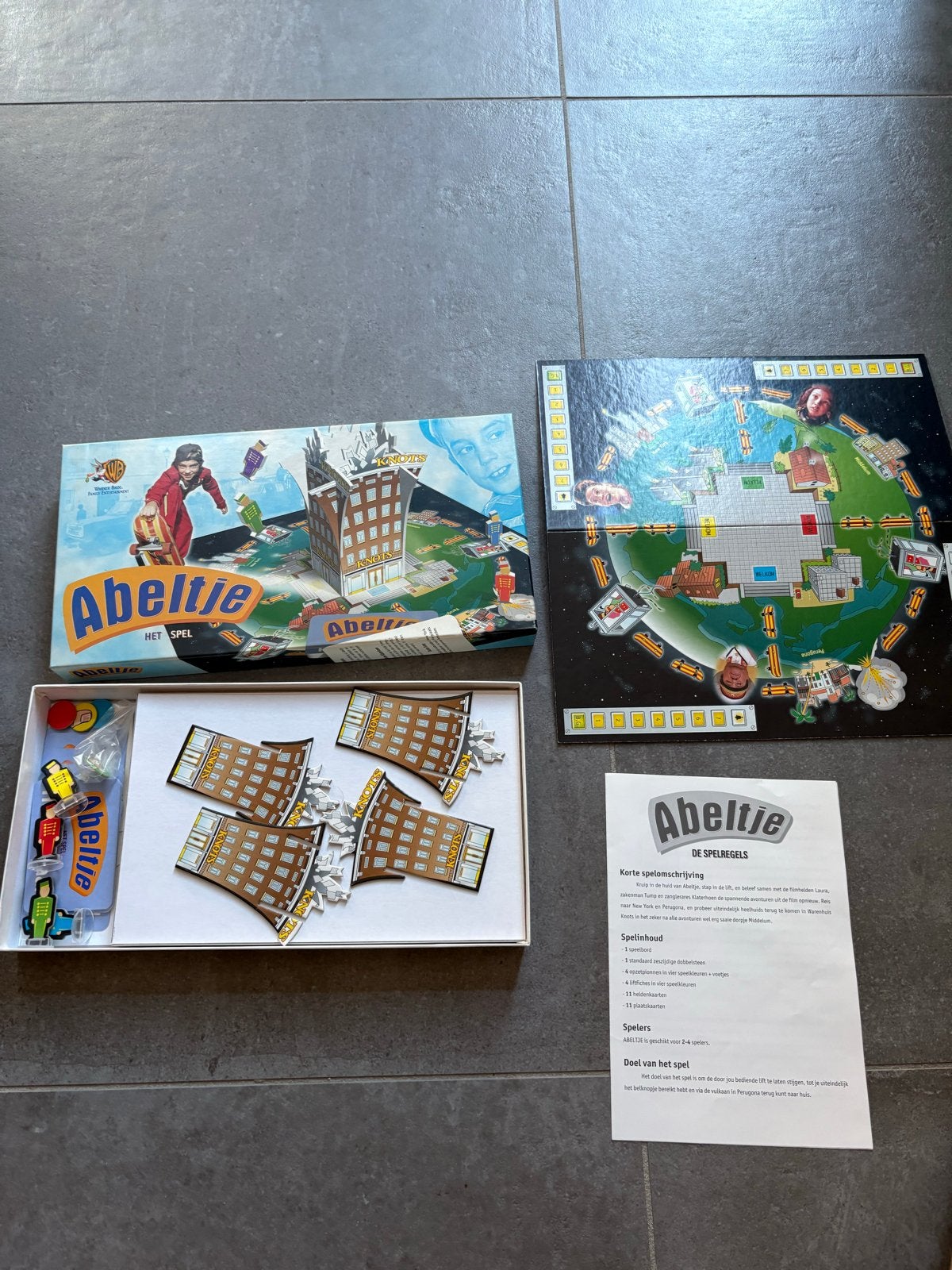 Abeltje Het Spel - Bordspel gebaseerd op de film, Hobby en Vrije tijd, Gezelschapsspellen | Bordspellen, Drie of vier spelers