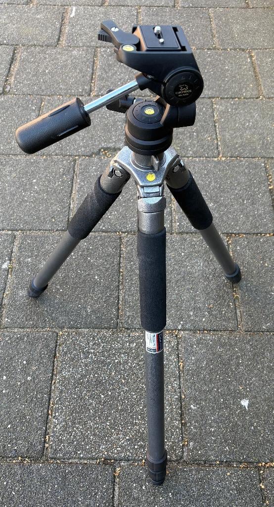 Nieuw Giottos 3-poot statief met 3-weg tilt/pan statiefkop, Overige typen, Nieuw, Ophalen of Verzenden, 175 cm of meer