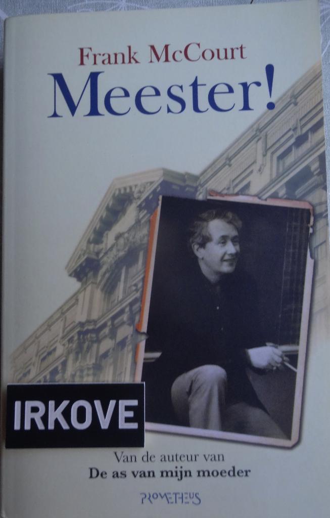 MEESTER! * Frank Mc Court *, Boeken, Verzenden, Zo goed als nieuw, Frank Mc Court, Europa overig