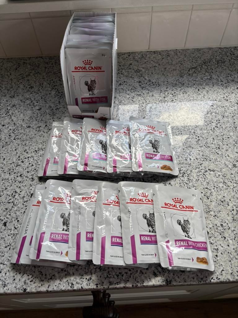 Royal Canin Veterinary Renal kip en vis, Dieren en Toebehoren, Ophalen of Verzenden, Kat