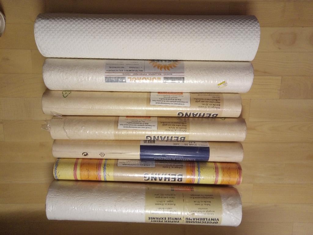 diverse behang rollen, Ophalen, 25 tot 50 m²
