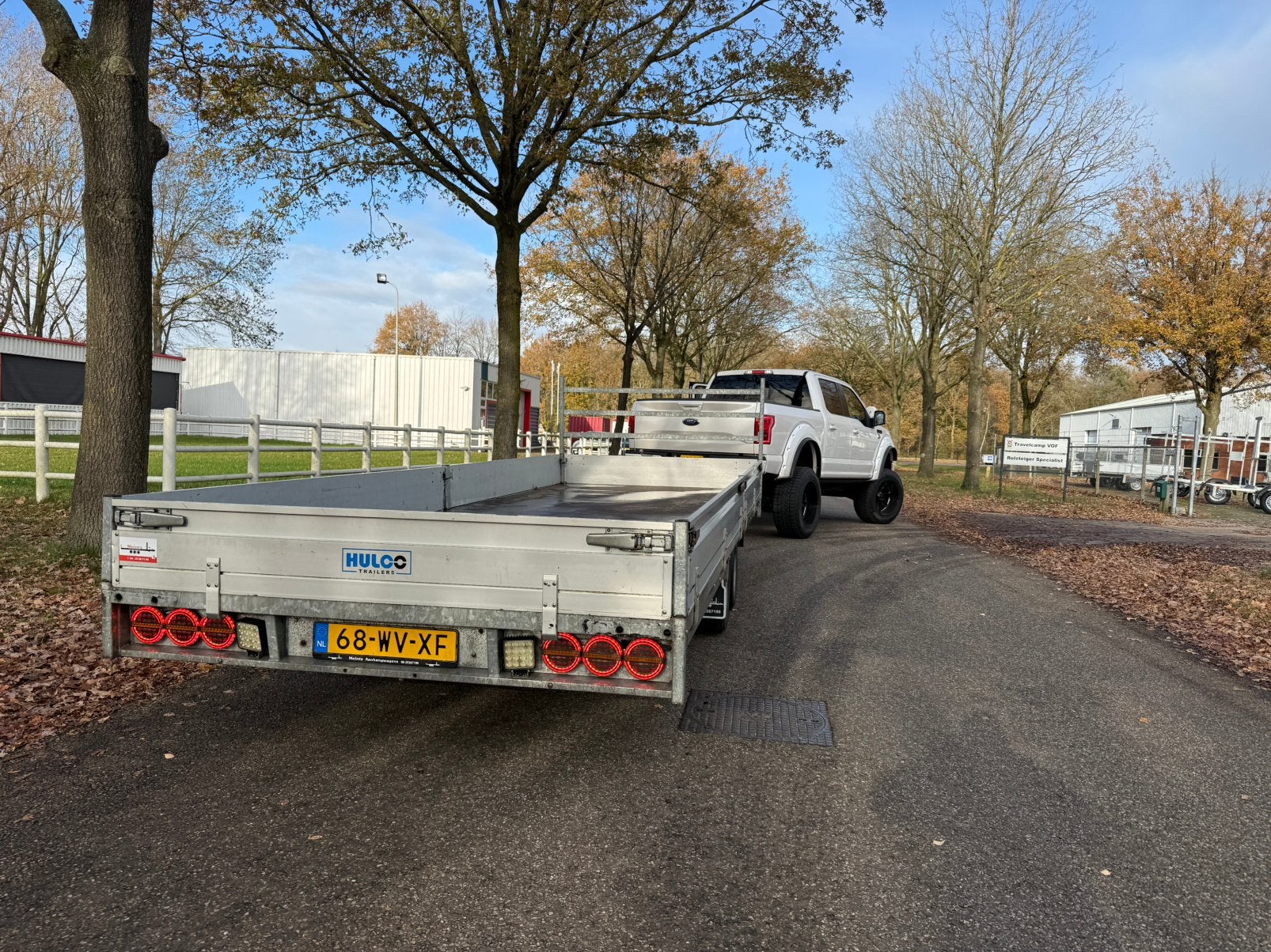 Hulco meddax 611 x 203 3000Kg 2020 keurige kar goede bodem, Ophalen of Verzenden, Zo goed als nieuw