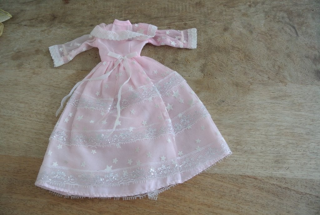 Barbie kleertje Dream Glow jaren 80/ nr 8, Ophalen of Verzenden, Zo goed als nieuw