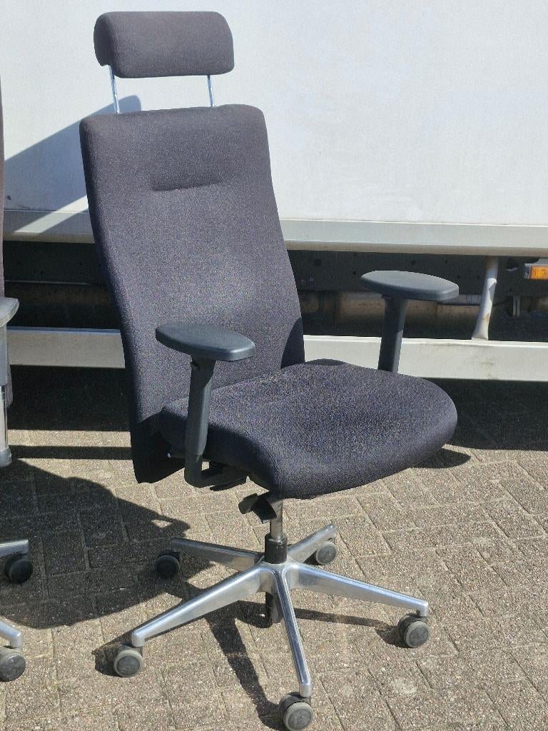 Rovo XP 4030 bureaustoelen extra hoge rugleuning + hoofdsteu, Huis en Inrichting, Bureaustoelen, Info@rovobenelux.eu, Ophalen of Verzenden
