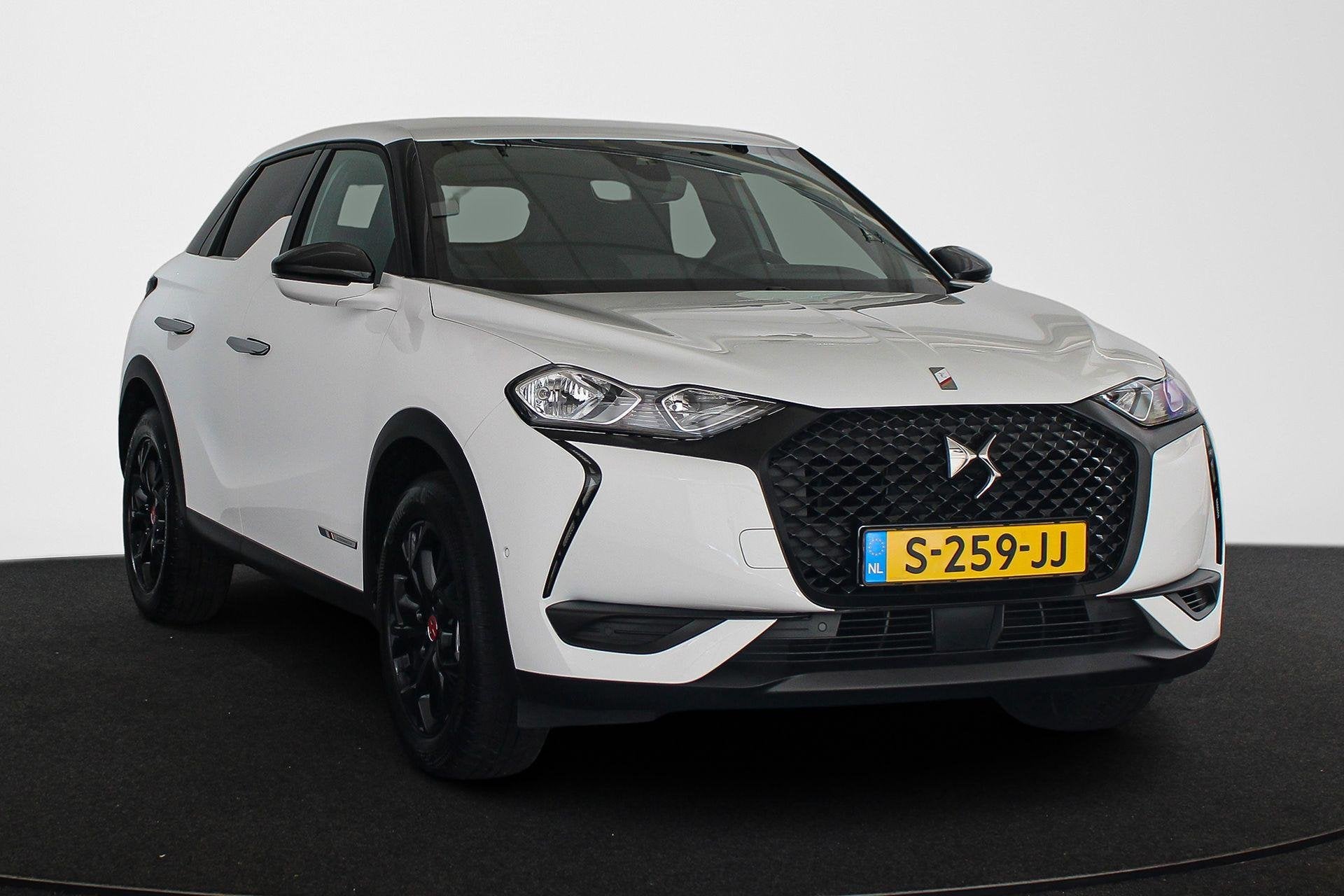 DS 3 Crossback E-Tense Performance Line 50 kWh SOH 99% Stoel, Auto's, 136 pk, Gebruikt, Alcantara, Origineel Nederlands