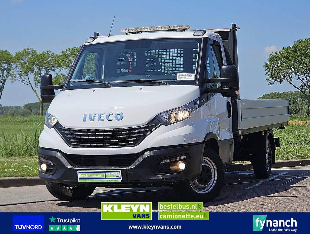 IVECO DAILY 35S14 l3 open-laadbak xl!, Auto's, Bestelauto's, 136 pk, Gebruikt, Euro 6, Iveco