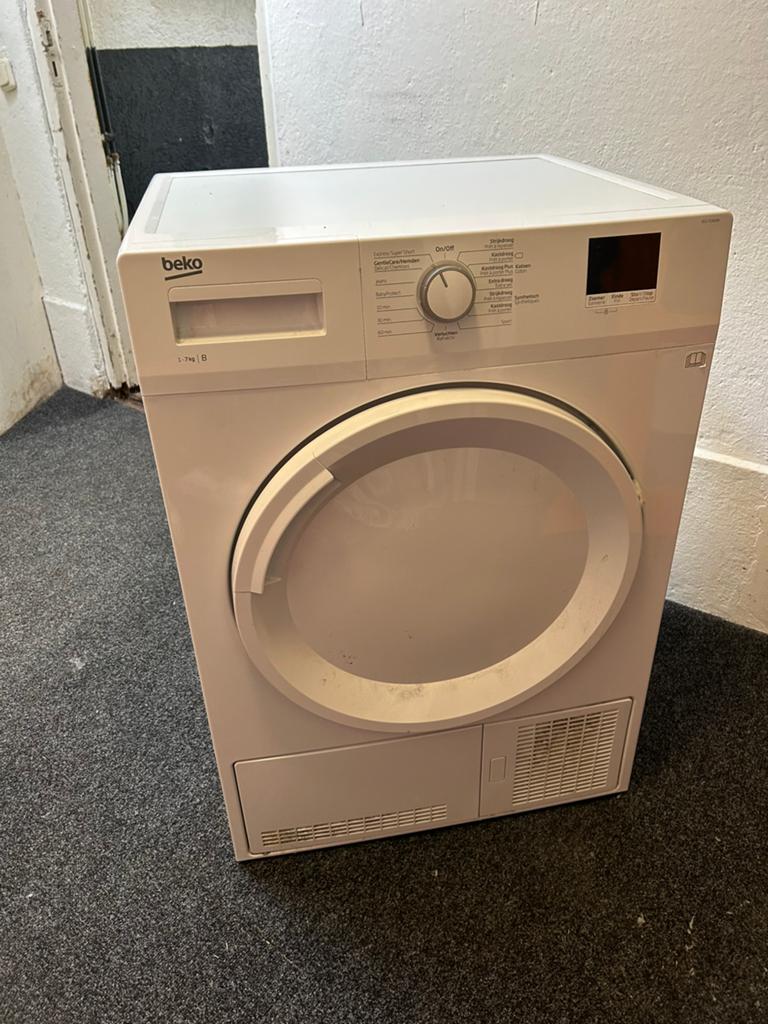 Beko 7kg Condensdroger - Wit, gebruikte Staat, Ophalen, 6 tot 8 kg, Gebruikt, Voorlader