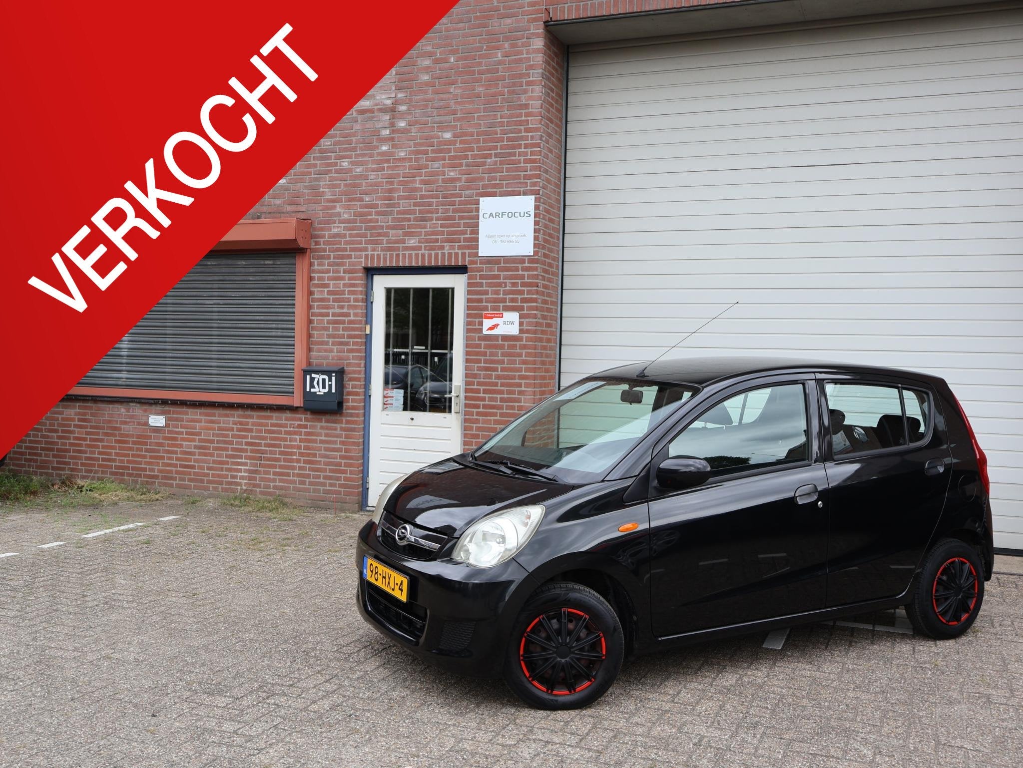 Daihatsu Cuore 1.0 Premium 2e eigenaar NAP Airco APK, Auto's, Voorwielaandrijving, Stof, 4 stoelen, Cuore