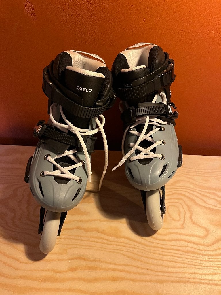 Freeride skates volwassen maat 40 • bescherming maat M, Sport en Fitness, Skeelers, Ophalen of Verzenden, Nieuw, Inline skates 4 wielen