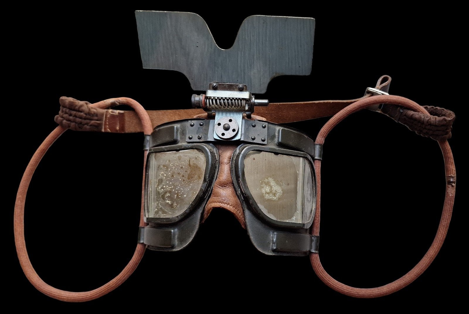 Zeer Zeldzame RAF Mk IVB Goggles met Flip Shield Battle of B, Verzamelen, Militaria | Tweede Wereldoorlog, Ophalen of Verzenden