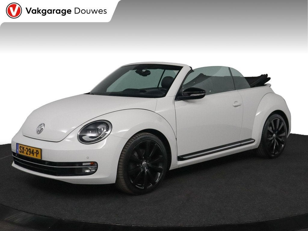 Volkswagen Beetle Cabriolet 1.4 TSI Sport |Automaat |Leder|, Auto's, Volkswagen, Euro 5, Gebruikt, 4 cilinders, Cabriolet