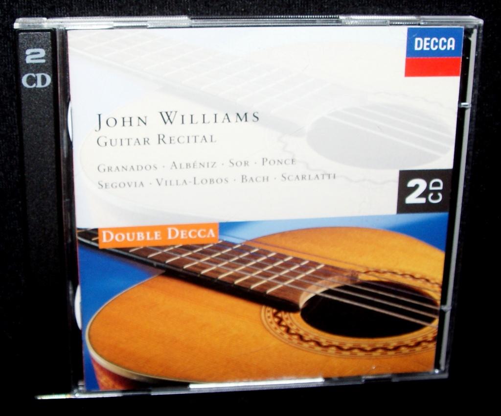 John Williams - Guitar Recital - Granados, Sor, Ponce (2 CD), Verzenden, Classicisme, Zo goed als nieuw, Overige typen