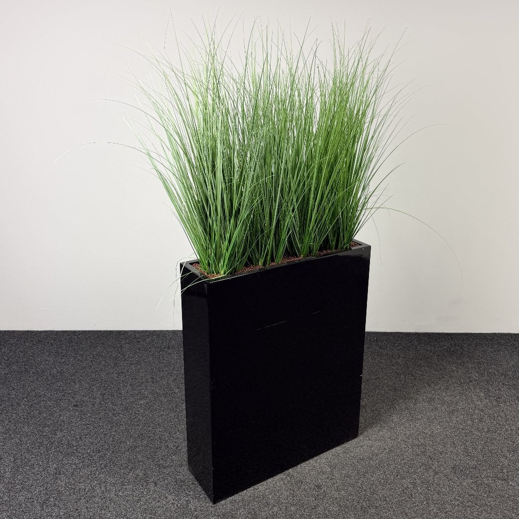 Zwarte Plantenbak - 92 x 74 x 23 cm Kunststof planten 25653, Ophalen, Rechthoekig, Kunststof, Minder dan 30 cm