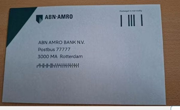 49 enveloppen Abnamro portbetaald, Ophalen, Na 1940, Postfris