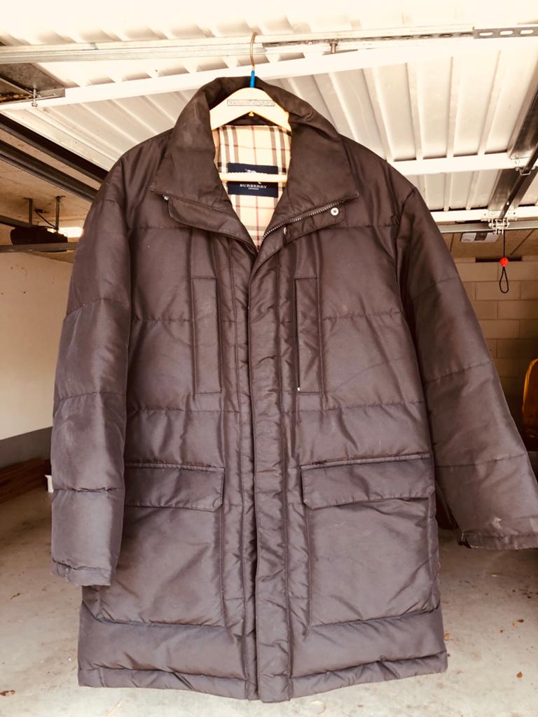 Burberry herenjas, Kleding | Heren, Jassen | Winter, Ophalen of Verzenden, Gedragen, Maat 52/54 (L), Zwart