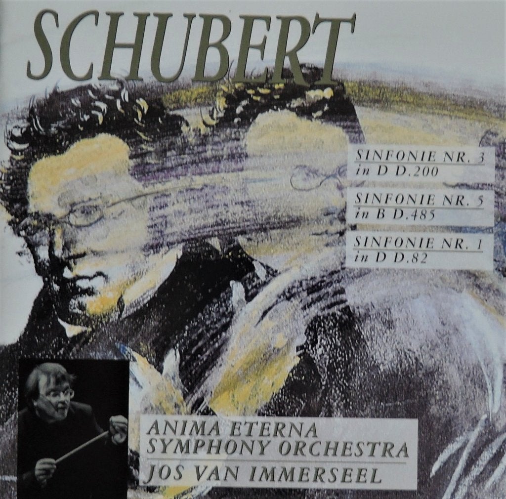 Schubert 1, 3 en 5 - Anima Eterna/van Immerseel - SONY - DDD, Schubert, Ophalen of Verzenden, Zo goed als nieuw, Romantiek