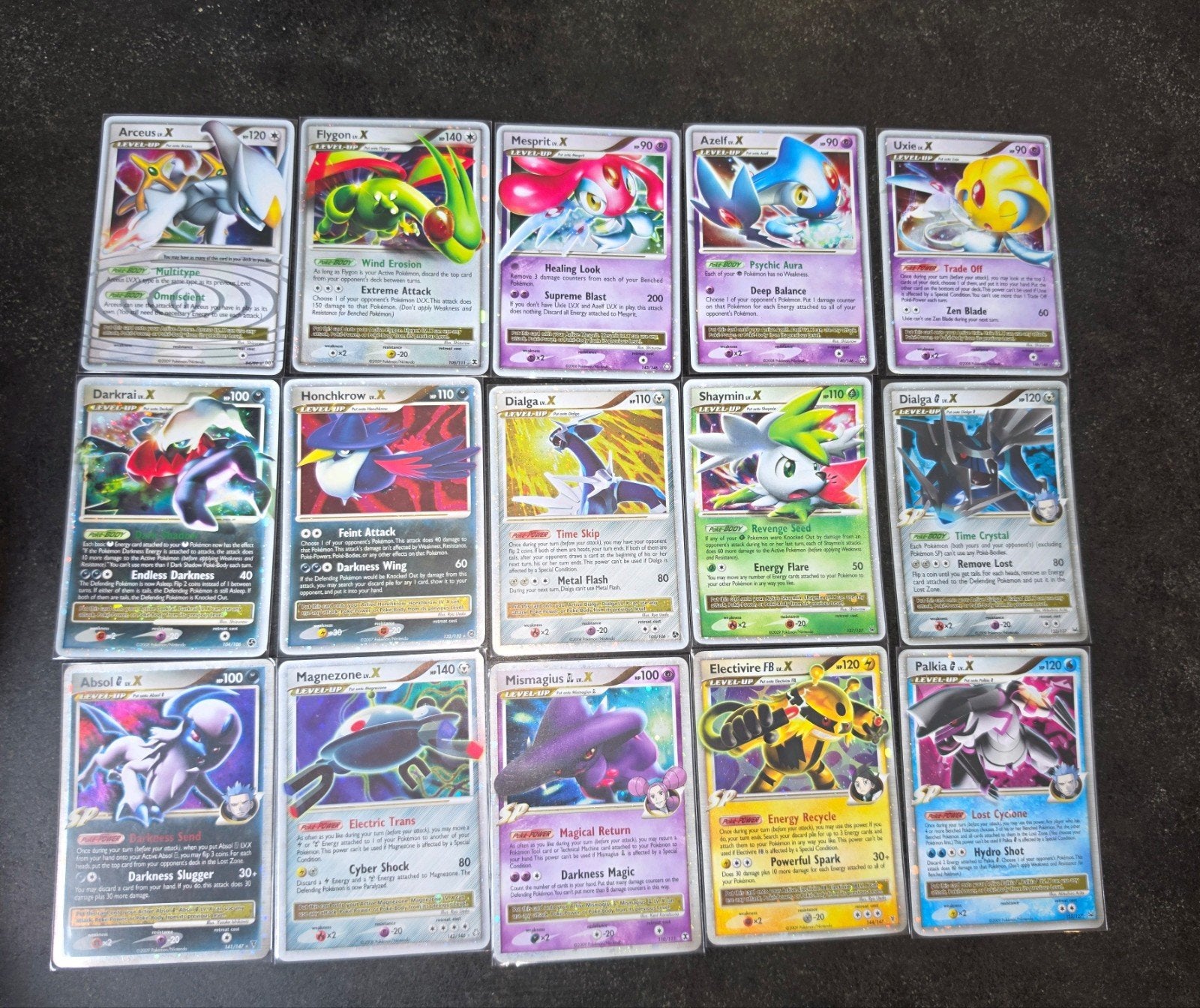 Pokémon Lv X kaarten collectie - Diverse zeldzame kaarten, Ophalen of Verzenden, Meerdere kaarten