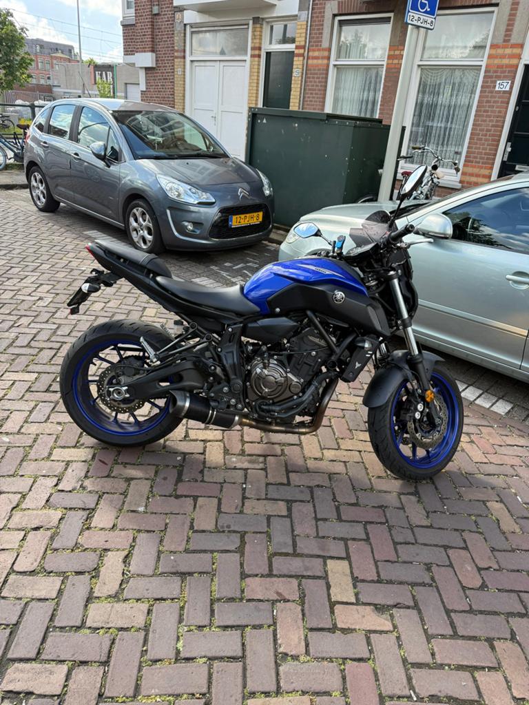 Mt07 2020 a2, Occasion, Particulier, Minimaal motorrijbewijs A2, 12 t/m 35 kW