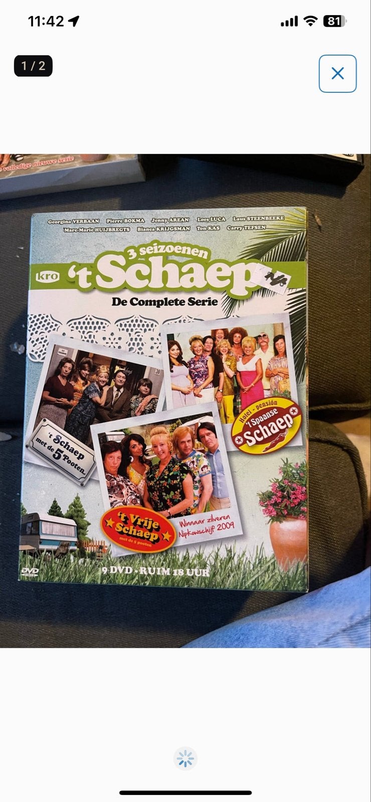 Seizoenen 't Schaep - De Complete Serie DVD Boxset, Gebruikt, Nederlands, Komedie, Vanaf 6 jaar