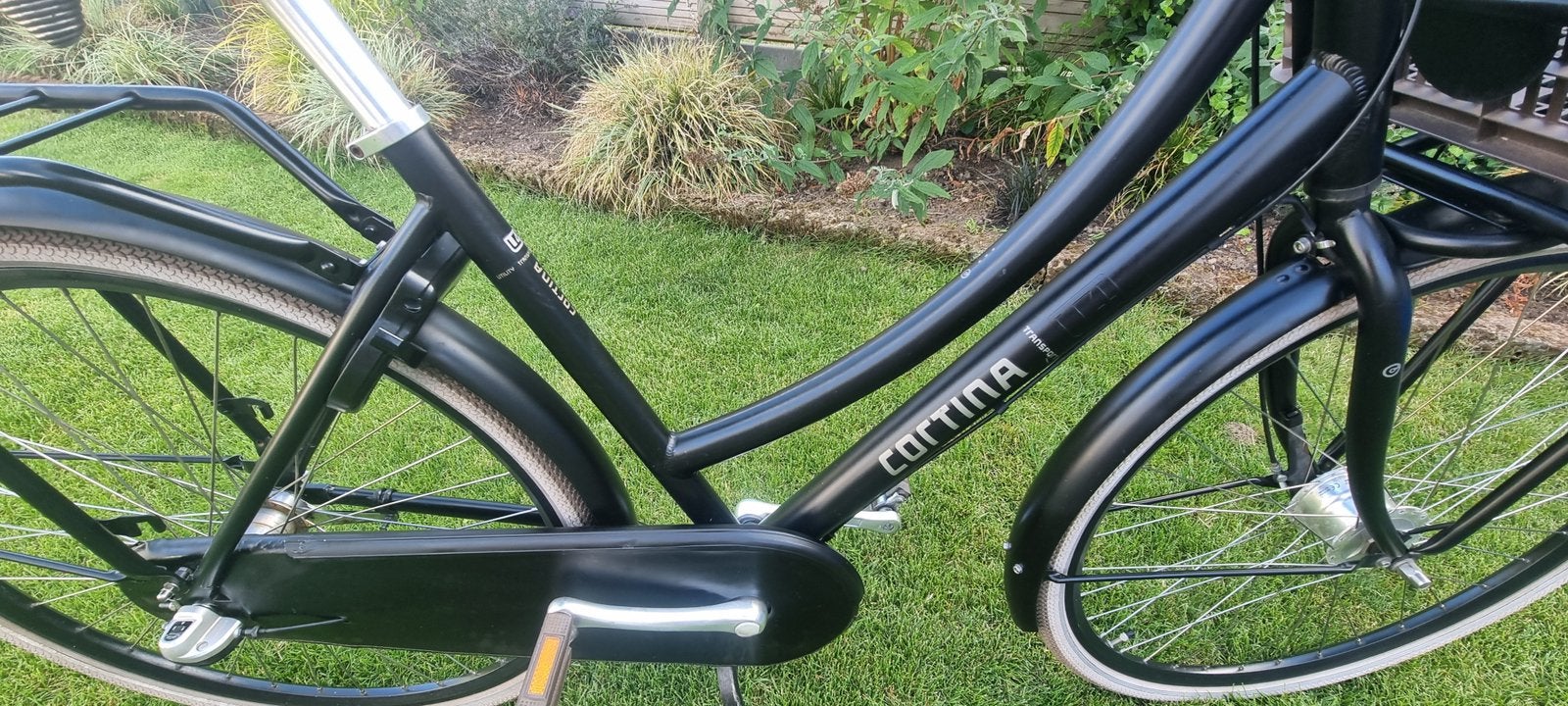 Cortina U4 Zwart dames fiets frame maat 50, Fietsen en Brommers, Versnellingen, Zo goed als nieuw, 50 tot 53 cm, Ophalen