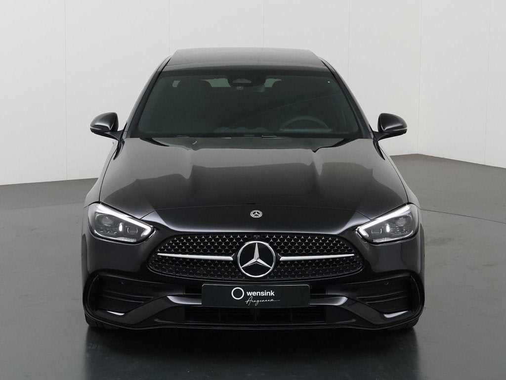 Mercedes-Benz C-klasse 180 Star Edition AMG | Night | Panora, Auto's, Mercedes-Benz, Achterwielaandrijving, Zwart, Origineel Nederlands