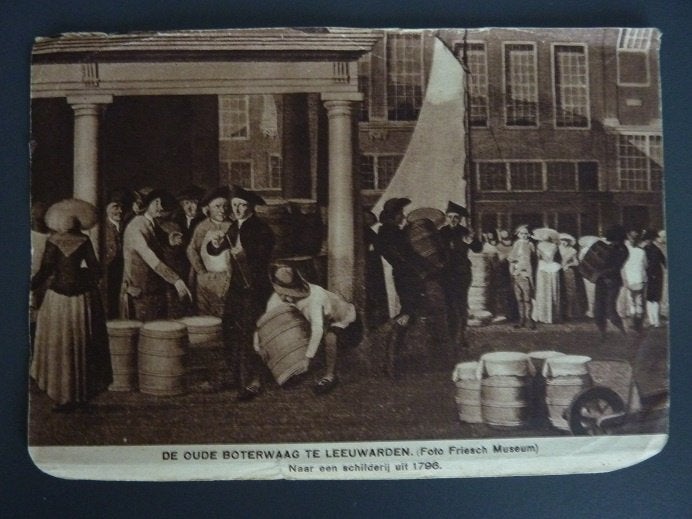 Leeuwarden Oude Boterwaag, Ophalen, Voor 1920, Friesland