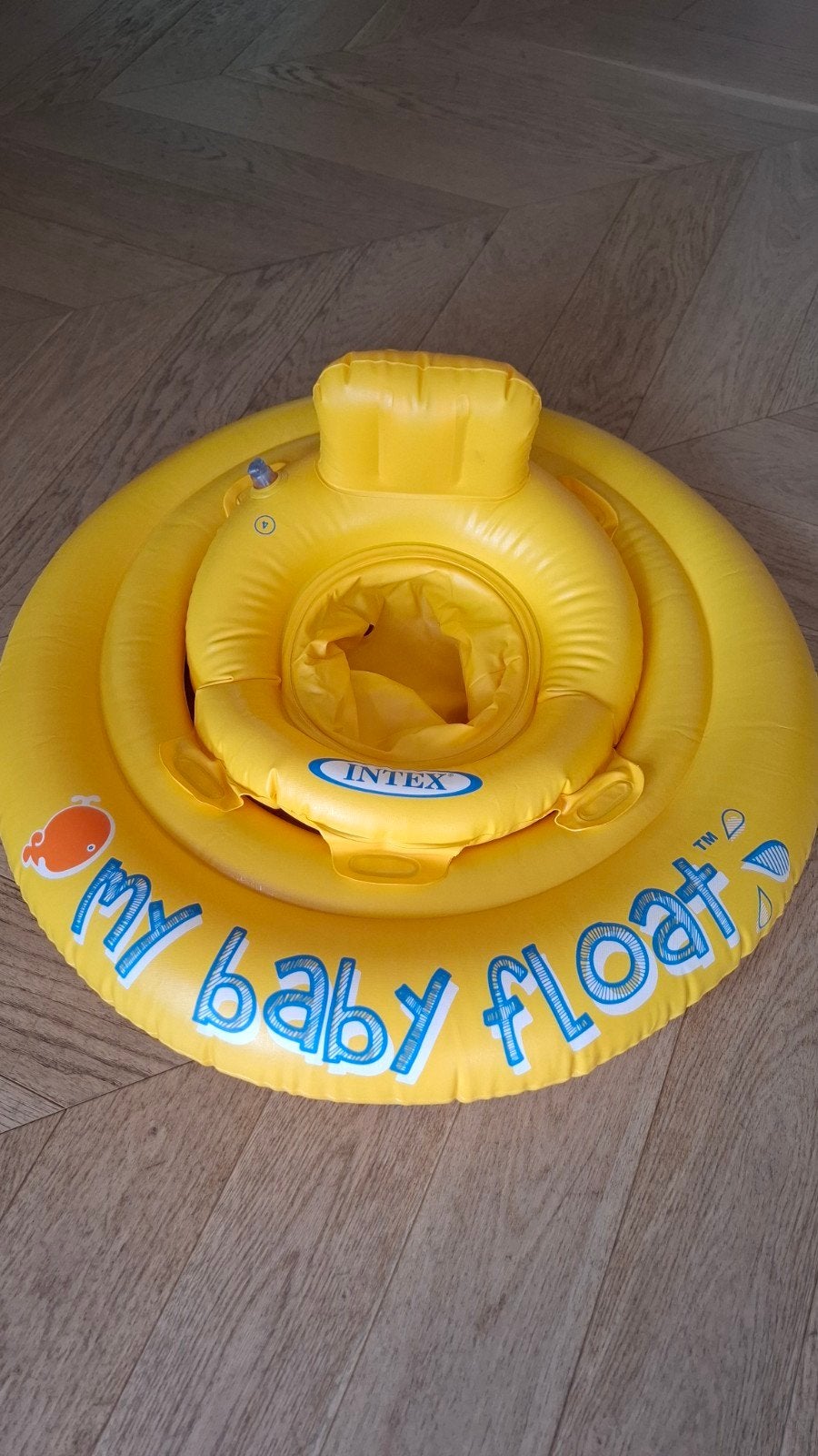 Intex My Baby Float Zwemband - Geel, Ophalen of Verzenden, Zo goed als nieuw, Zwemband