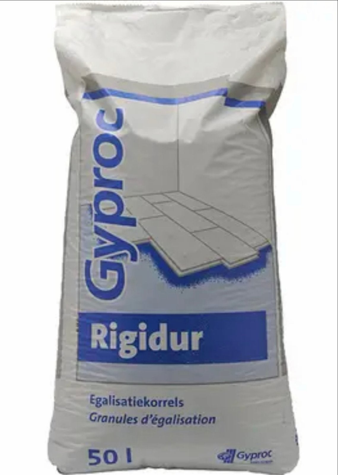 200L Gyproc Rigidur egalisatiekorrels (4x50L) - Nieuw, Ophalen, Nieuw