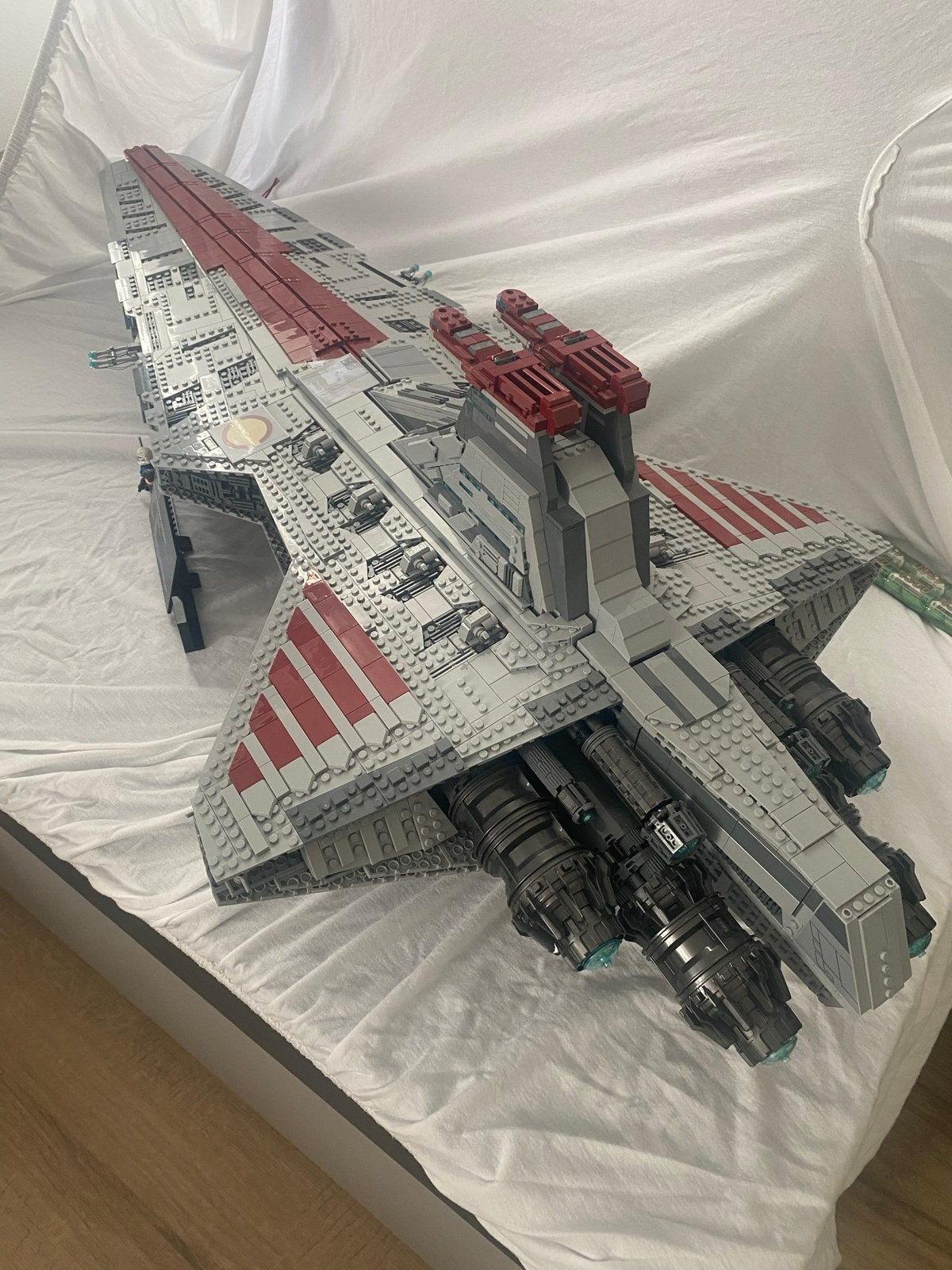 Lego 75367 Venator Star Destroyer Star Wars met LED, Ophalen of Verzenden, Zo goed als nieuw