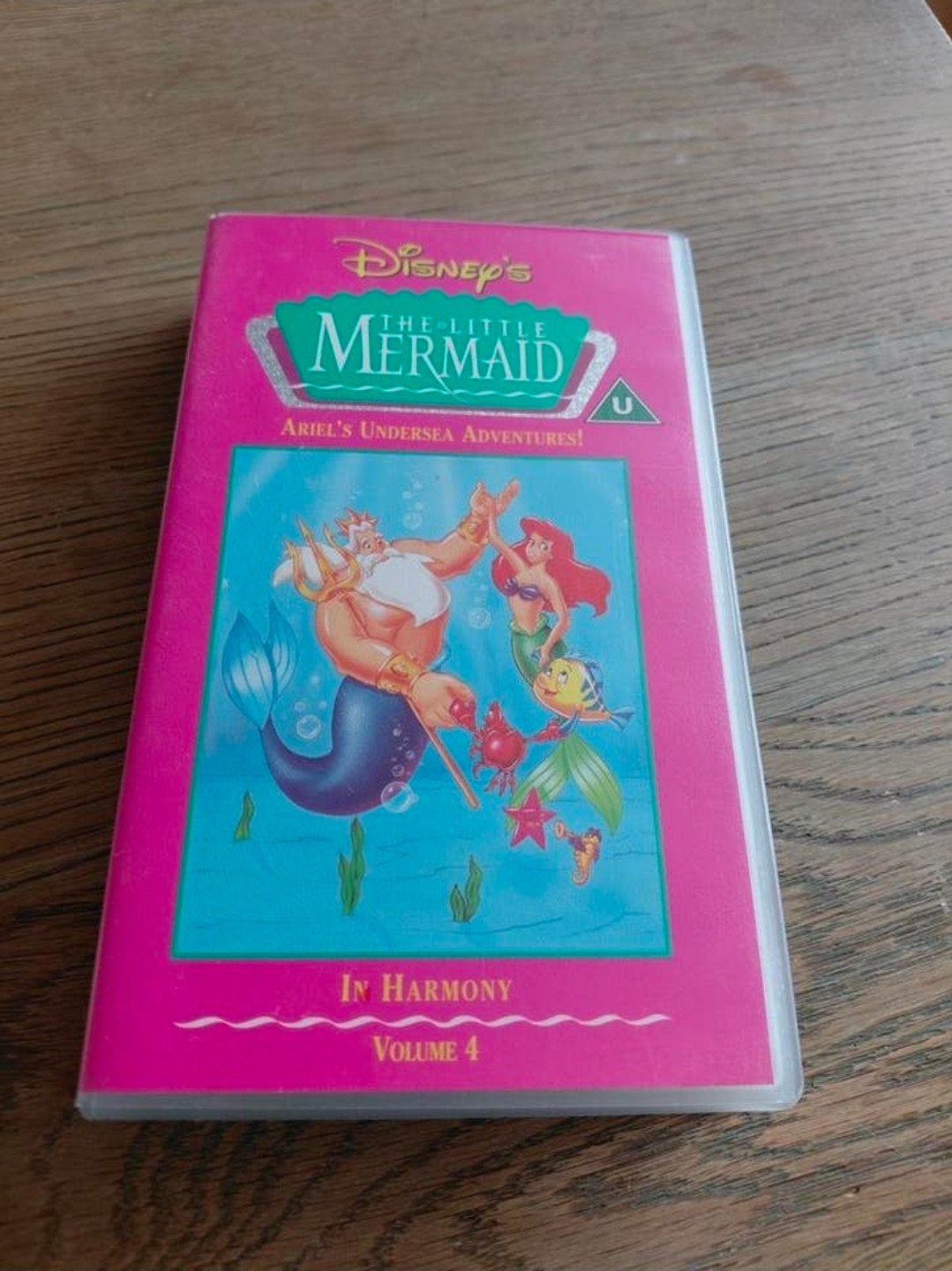 Disney Little Mermaid Ariel's Adventures volume 4 vhs., Tekenfilm, Alle leeftijden, Ophalen of Verzenden, VHS