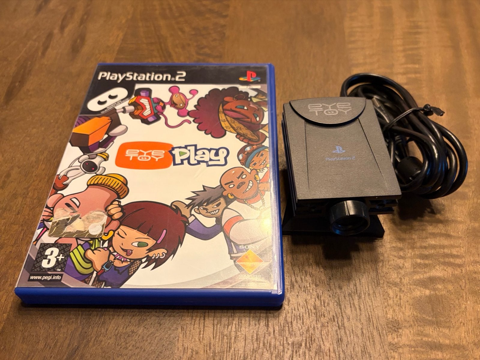 EyeToy Play met camera voor PlayStation 2, Gebruikt, Overige genres, Eén computer, Ophalen of Verzenden
