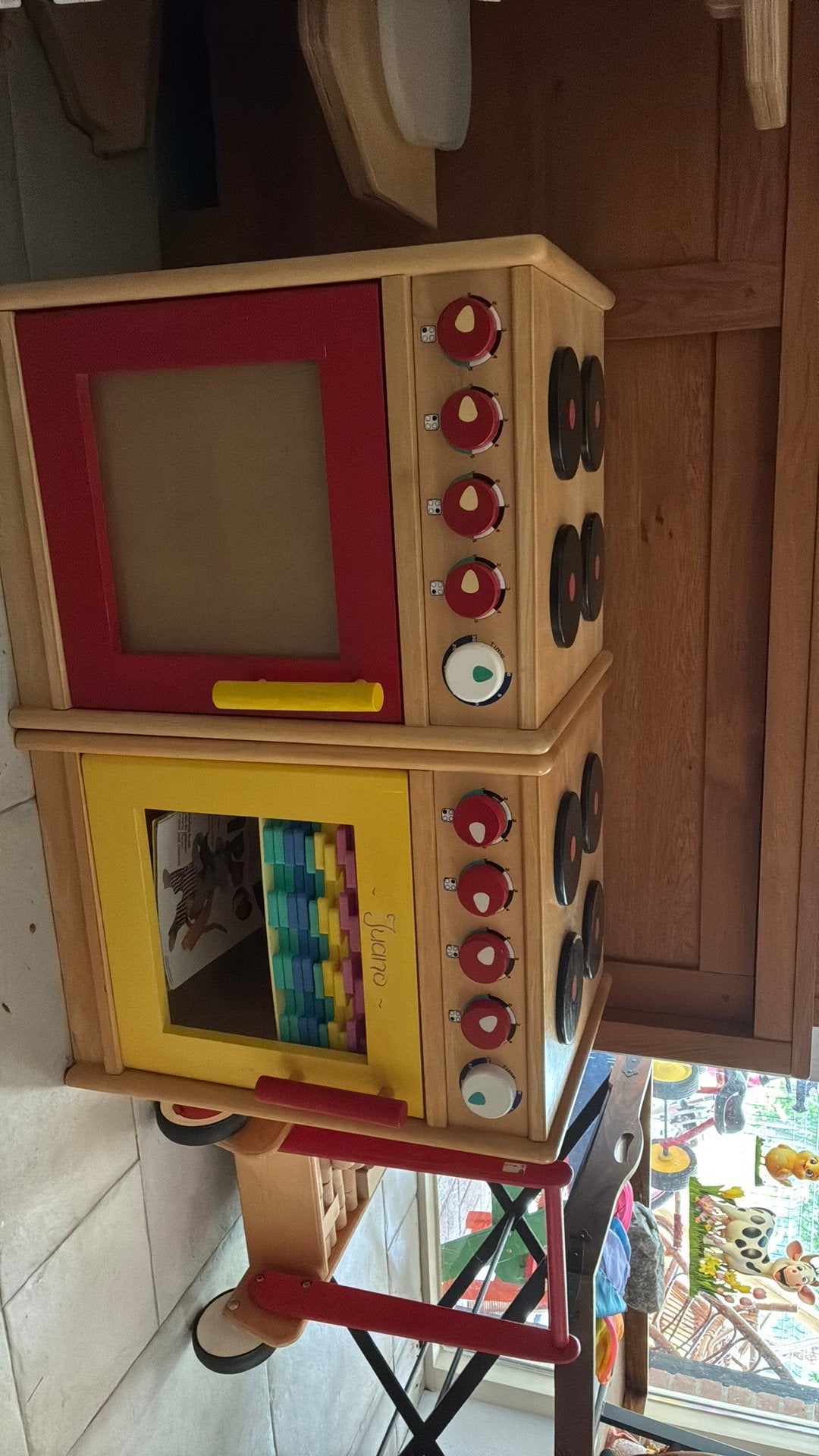 Spullen voor gastouder/kinderopvang, Ophalen