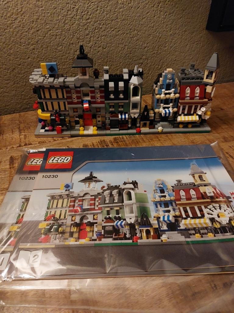 Mini modular Lego huisjes 10230, Ophalen of Verzenden, Zo goed als nieuw