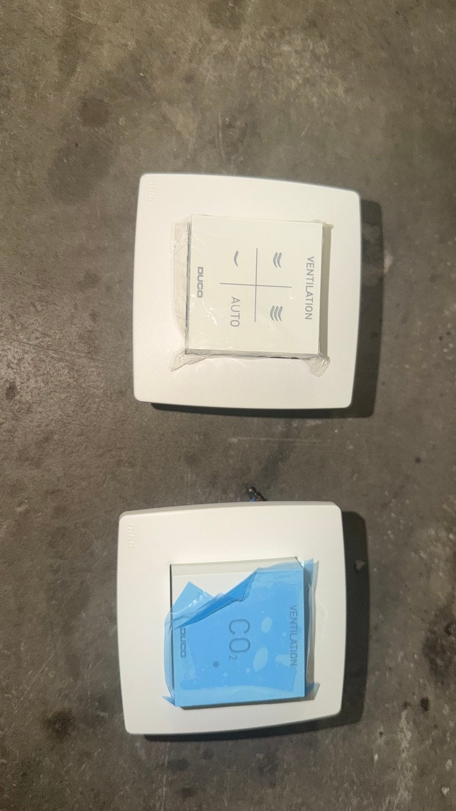 Duco CO2 Sensor en Ventilatie Bediening