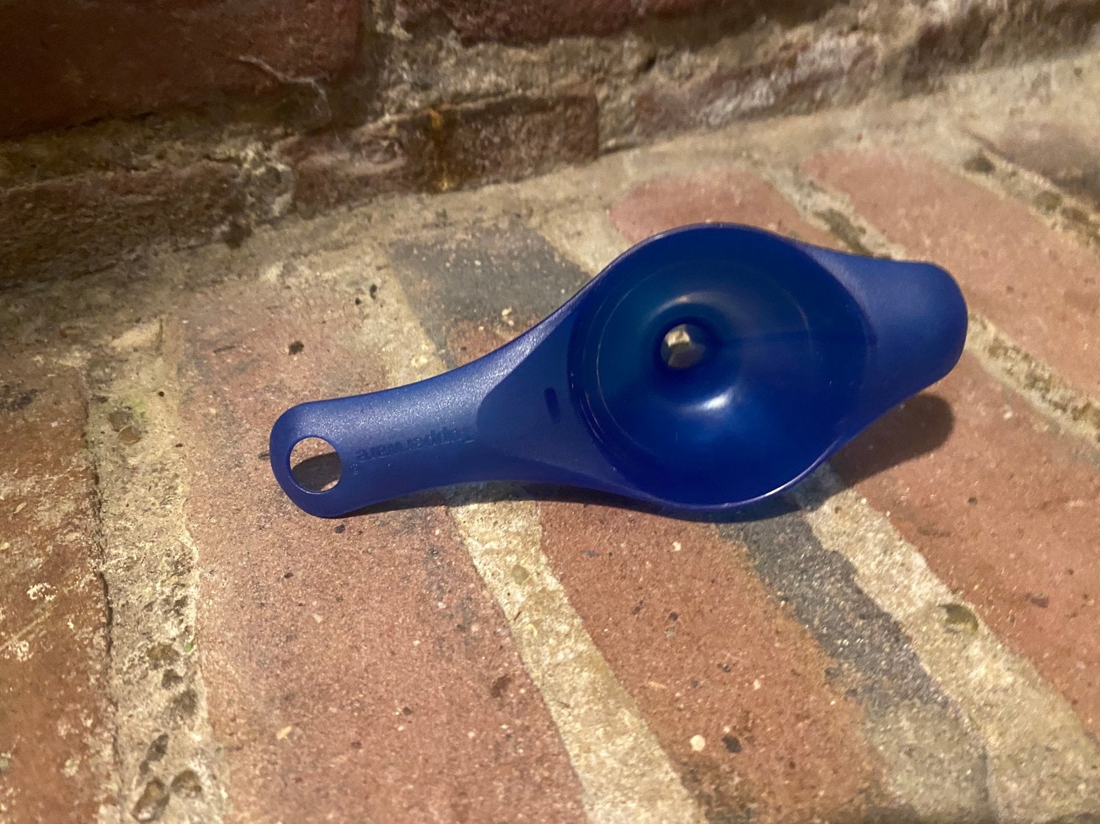 Tupperware kleine trechter, Huis en Inrichting, Ophalen of Verzenden, Blauw