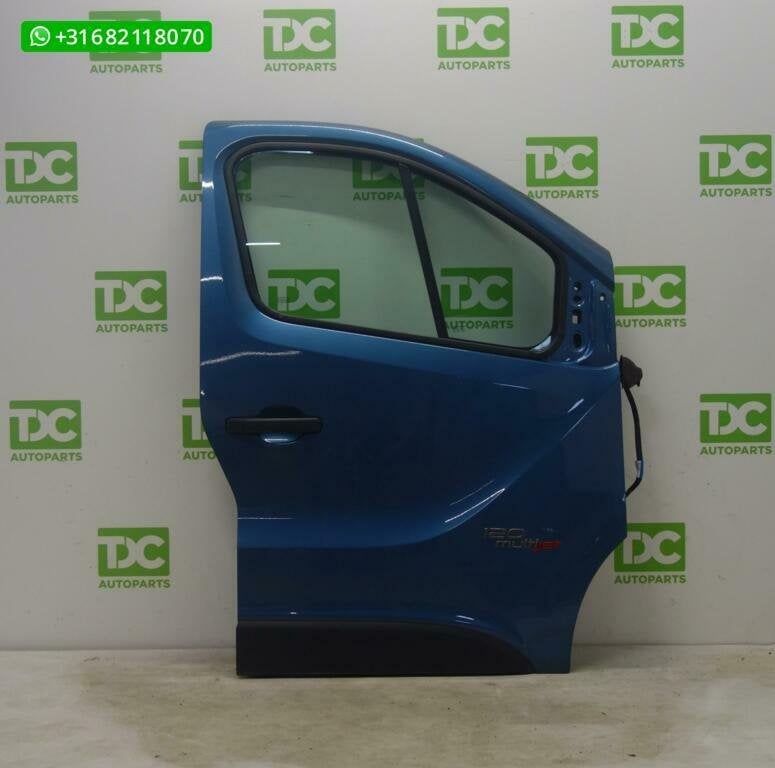 Fiat Talento voorportier rechts rechtsvoor blauw, Gebruikt, Fiat, Deur, Ophalen of Verzenden
