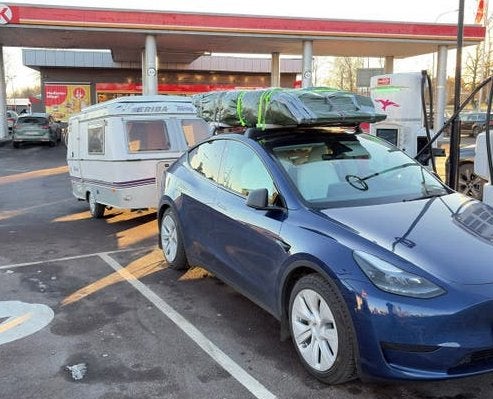 Wieldoppen Gemini 19 inch Tesla Model Y, Ophalen of Verzenden, Zo goed als nieuw