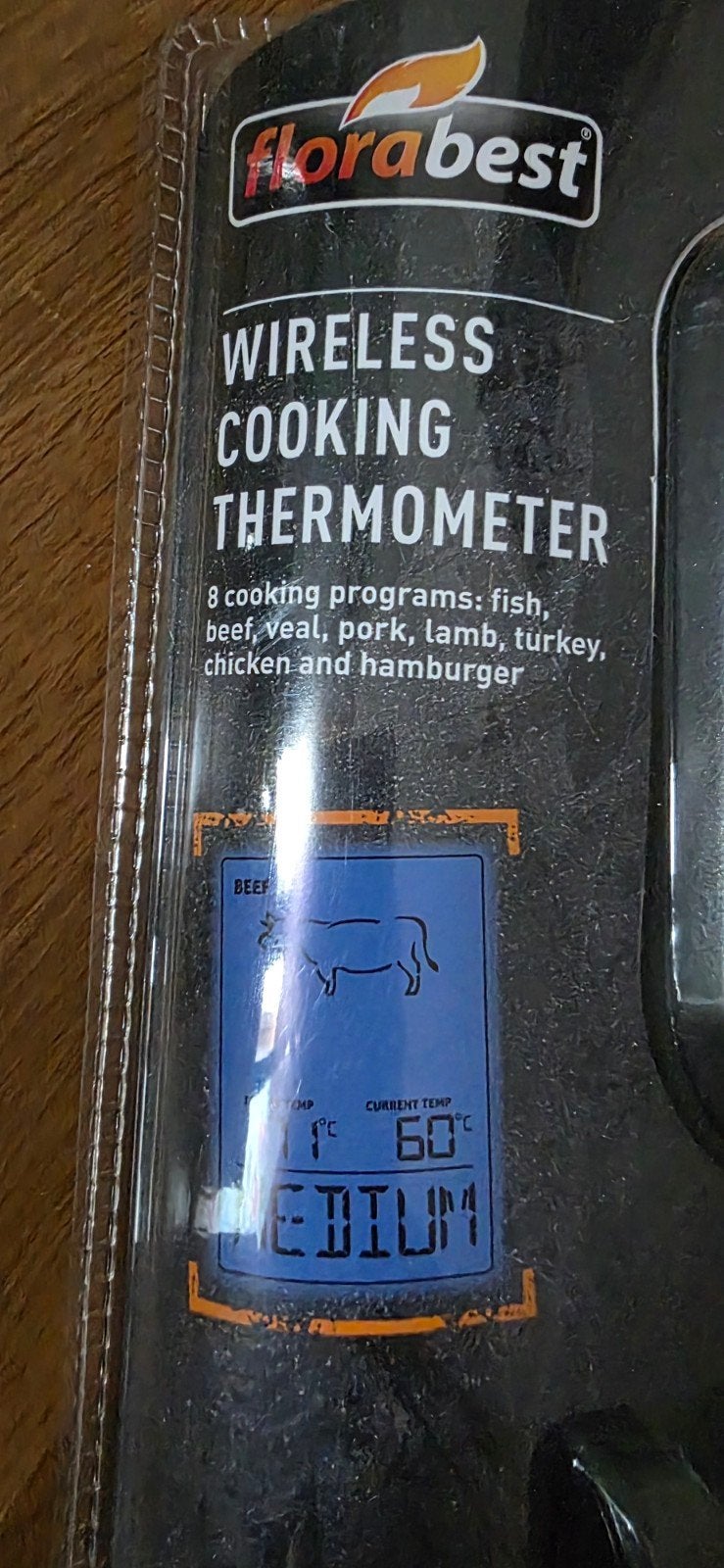 Florabest Draadloze Kookthermometer - Lidl, Overige typen, Kunststof, Nieuw, Ophalen of Verzenden
