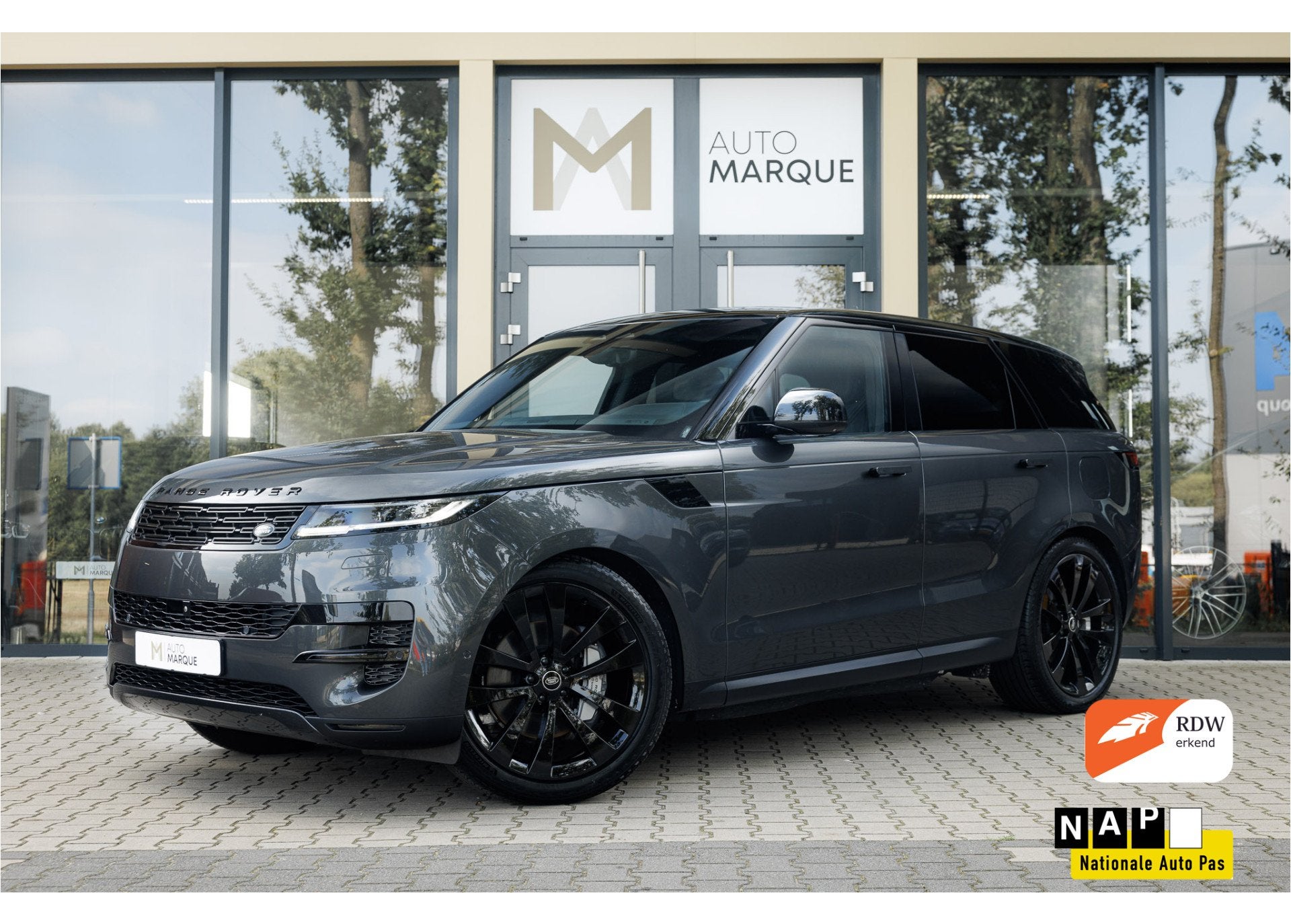 Land Rover Range Rover Sport 3.0 P460e S PHEV 23" LM Velgen, Automaat, Dealer onderhouden, Met garantie (alle), 3000 kg